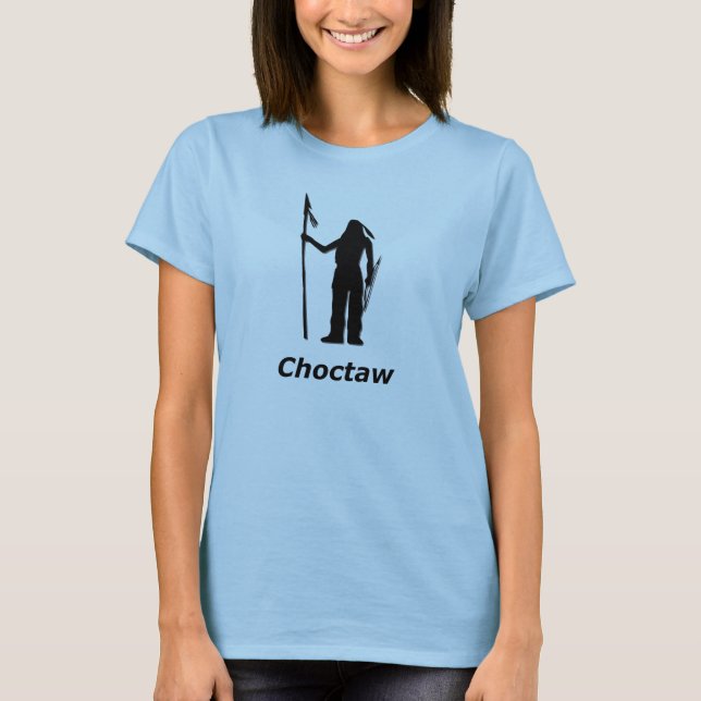 Camiseta Choctaw indiano (Frente)