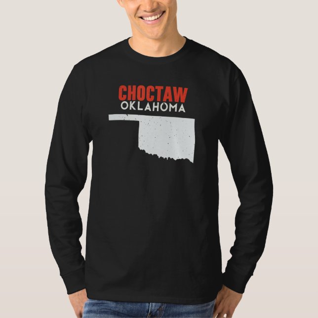 Camiseta Choctaw USA State America Travel Oklahoman (Frente)
