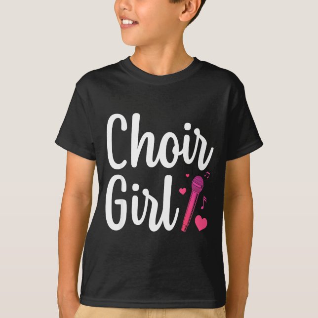 Camiseta Choir Art For Girls Women Choir Singing Chorus Sho (Frente)
