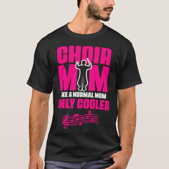 Camiseta Choir Mom Theater Opera Musician Singer Voice Choi (Frente)