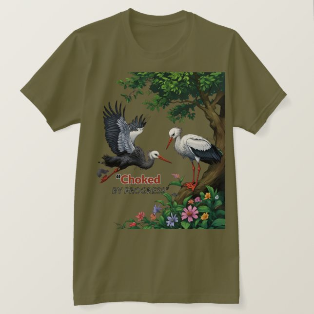 Camiseta Choked by ProgressT-Shirt (Frente do Design)