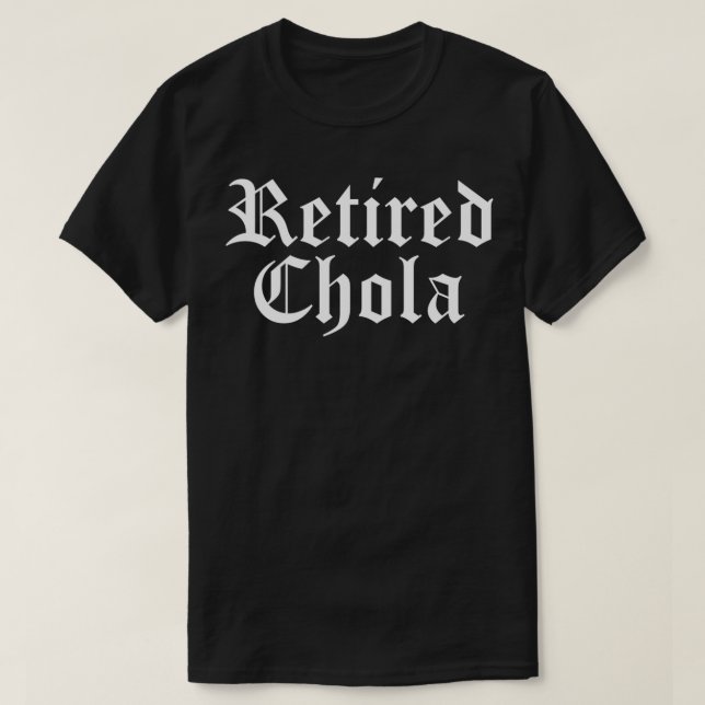 Camiseta Chola Meican Latina aposentada (Frente do Design)