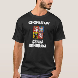 Camiseta Chomutov, República Checa com casaco de armas