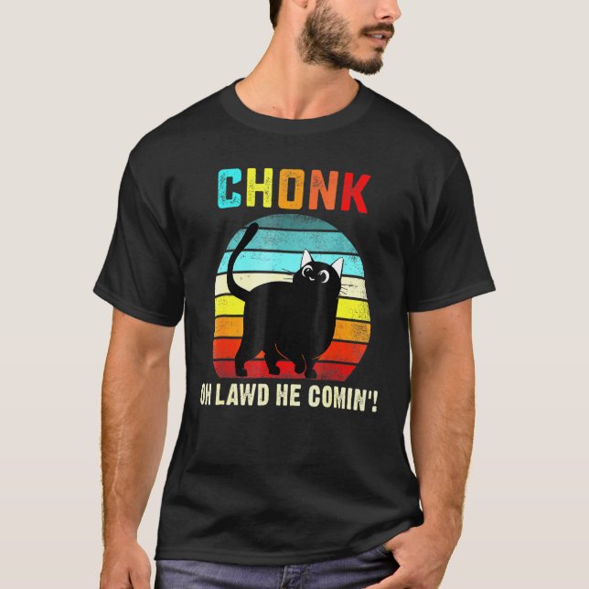 Camiseta Chonk Cat Scale Memória Retroativa (Frente)