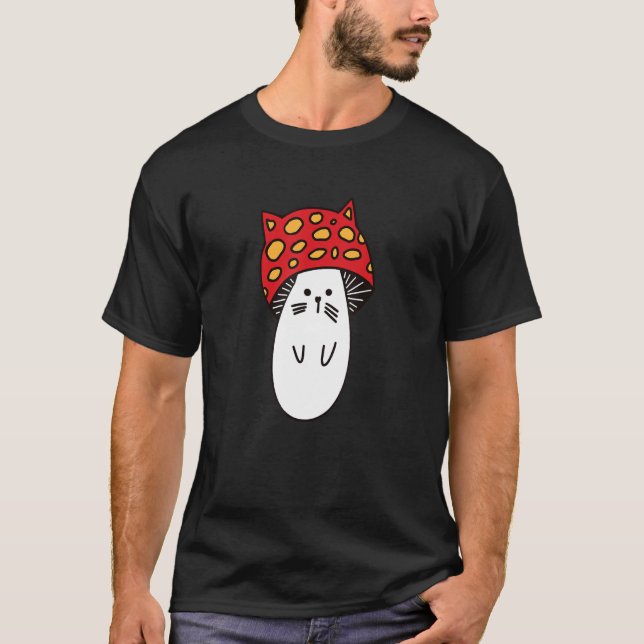 Camiseta Chonk Gatinho Bonito Pequeno Gatinho de Moga Peque (Frente)