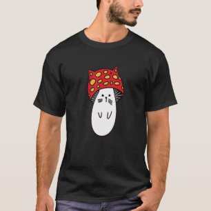 Camiseta Chonk Gatinho Bonito Pequeno Gatinho de Moga Peque