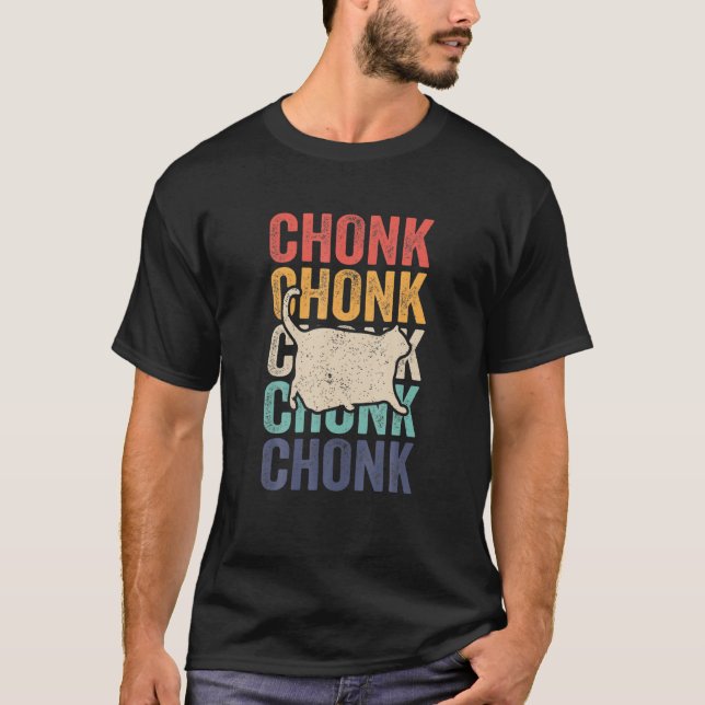 Camiseta Chonk Meme Cat Chonk (Frente)