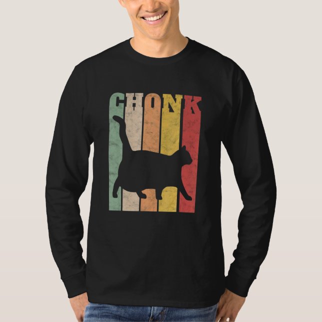 Camiseta Chonk Scale Cat Meme Chonky Chonk Memes (Frente)