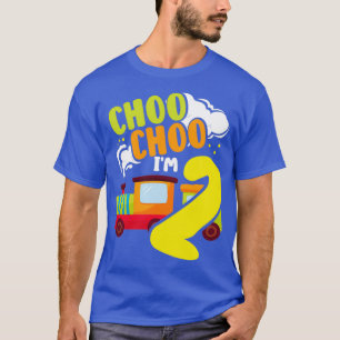 Camiseta Choo Choo Im 2 Cute Train Lover segundo