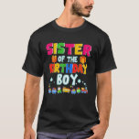 Camiseta Choo Choo Sister do Birthday Boy Railroad Trai<br><div class="desc">Irmã Choo Choo do Comboio-Ferroviário Birthday Boy</div>