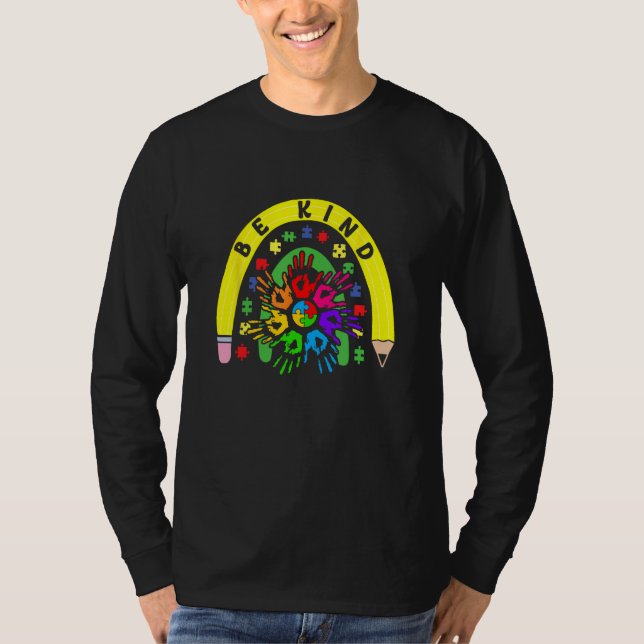 Camiseta Choose Kindness ASD Spectrum Autism Awareness Be K (Frente)