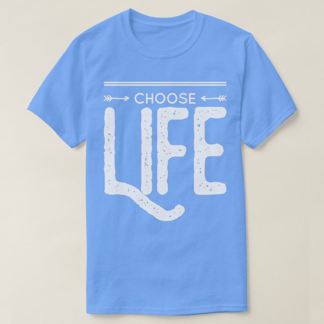 Camiseta Choose life (Frente do Design)