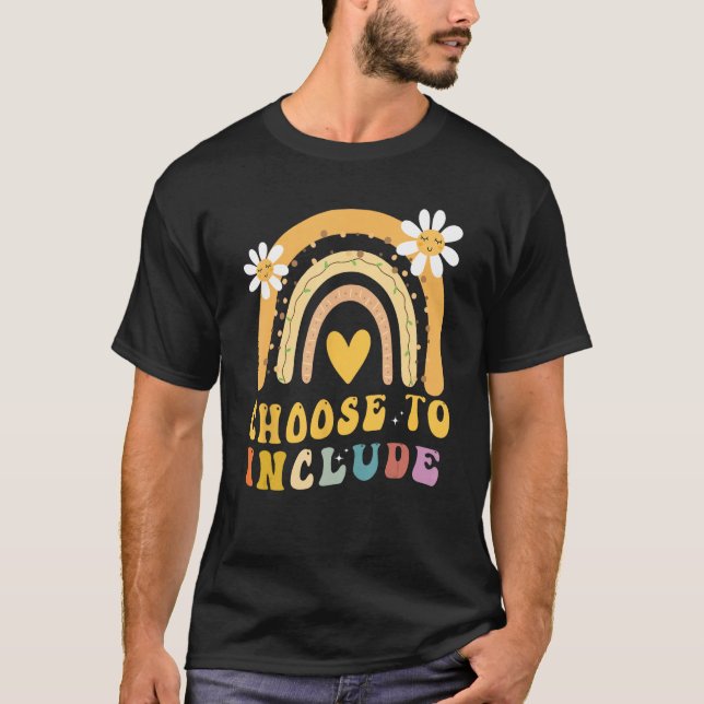 Camiseta Choose to Include Autism Teacher Special Education (Frente)