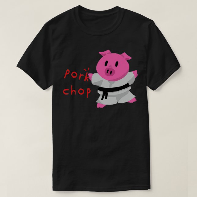 Camiseta Chop Pork (Frente do Design)