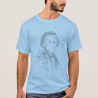 Camiseta Chopin, piano, símbolos de música, música