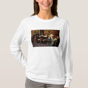 Camiseta Chopin que joga o piano