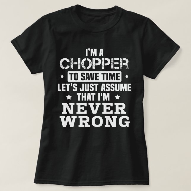 Camiseta Chopper (Frente do Design)