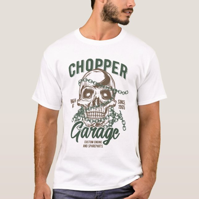 Camiseta Chopper Garage (Frente)