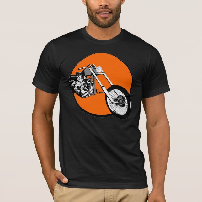 Camiseta - Chopper - Hardcore Custombike (Frente)