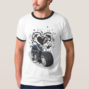 Camiseta chopper heart