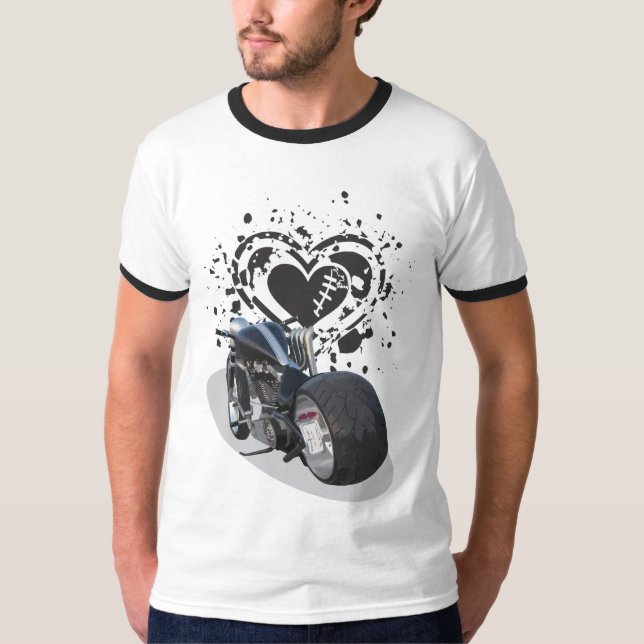 Camiseta chopper heart (Frente)