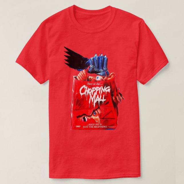 Camiseta Chopping Mall (Frente do Design)
