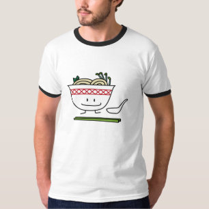 Camiseta Chopsticks da colher de sopa de Vietnam da bacia