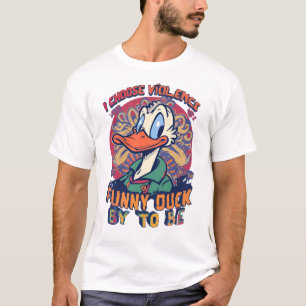  Camiseta Choque de Pato Divertido Escolha a Violê