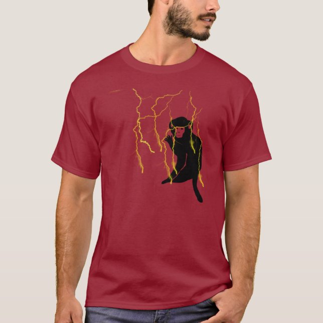 Camiseta Choque o macaco (Frente)