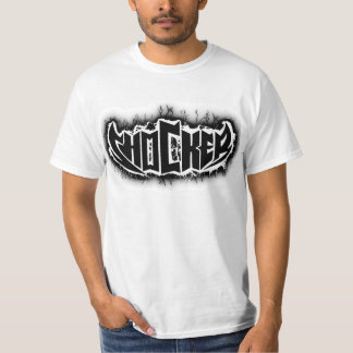Camiseta Choque preto e branco