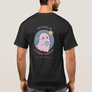 Camiseta Chorando no Silêncio Cósmico – Fantasma Existencia