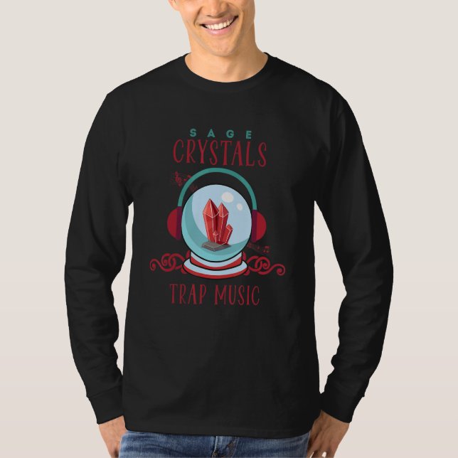 Camiseta Chorras Herbais E Cristais De Cura Ou Sage E Tr (Frente)