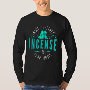 Camiseta Chorras Herbais E Cristais De Cura Ou Sage E Tr