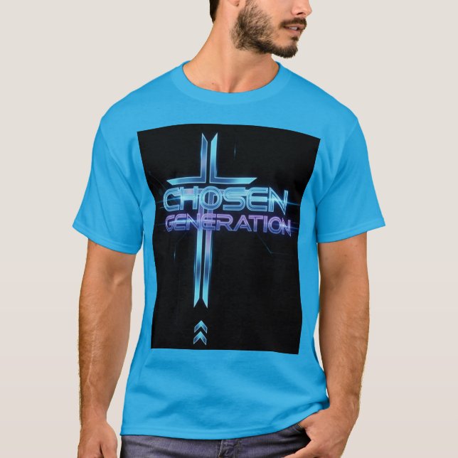Camiseta  Chosen Generation Christian Men’s T-Shirt  (Frente)