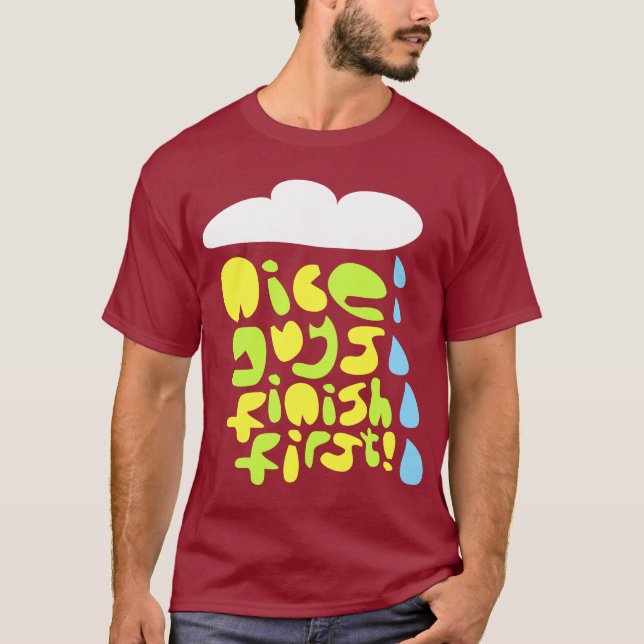 Camiseta chover! homens =] (Frente)