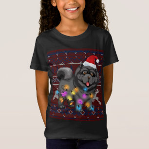 Camiseta Chow Bonito Chow Voa De Natal Luz Feia Chow