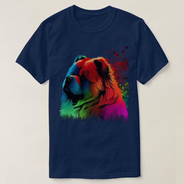 Camiseta Chow Chow (Frente do Design)