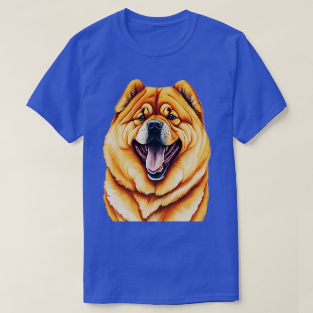 Camiseta Chow Chow Dog (Frente do Design)