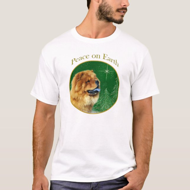 Camiseta Chow Chow Peace (Frente)