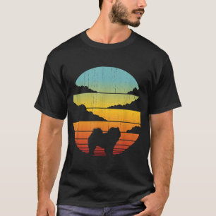 Camiseta Chow Chow Retro Vintage 60s 70s — Sunset Dog Lover