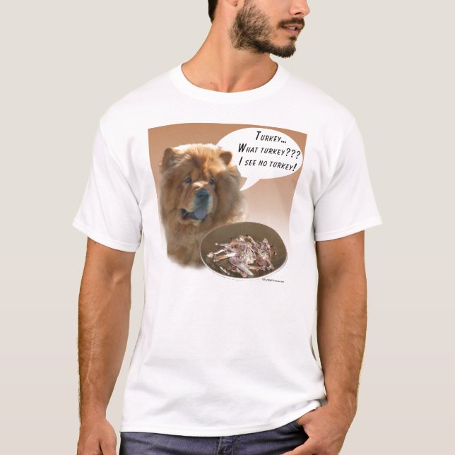 Camiseta Chow Chow Turquia (Frente)
