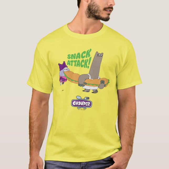 Camiseta Chowder e Shnitzel (Frente)