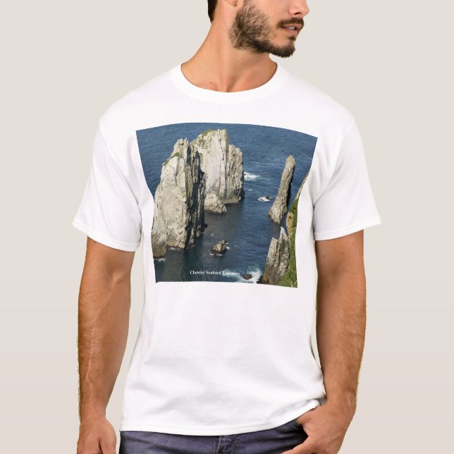 Camiseta Chowiet Seabird Colonies, Alasca (Frente)