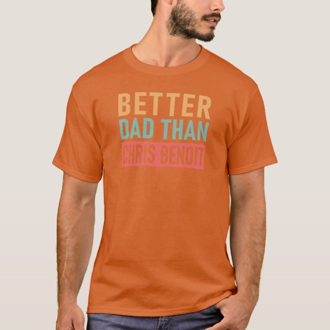 Camiseta Chris Benoit Melhor Dadhan Chris Benoit (Frente)