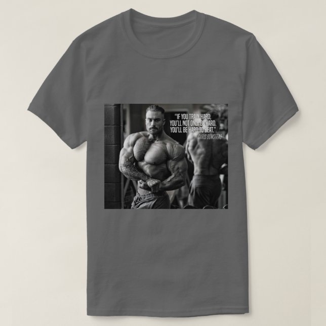 CAMISETA CHRIS BUMSTEAD CBUM - CONSTRUÇÃO DE CORPO - MOTIVA (Frente do Design)