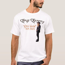 Camiseta Chris Caffery - Virus World Tour 2020 Adult White