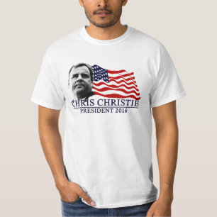 Camiseta Chris Christie para o presidente 2016