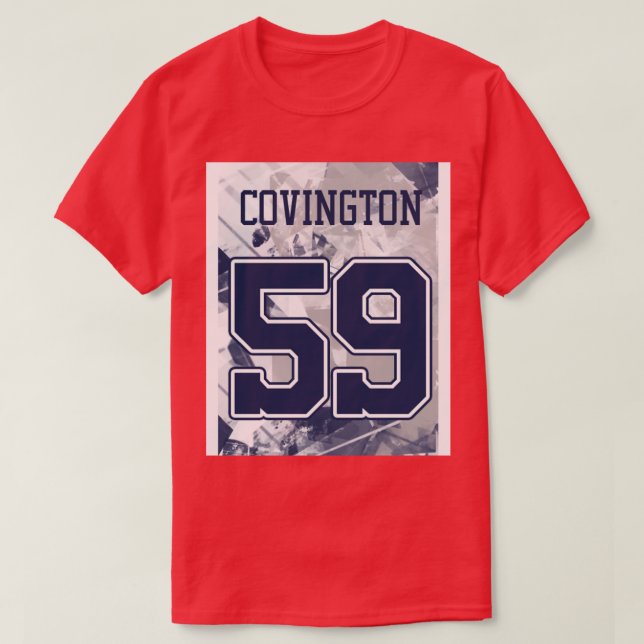 CAMISETA CHRIS COVINGTON (Frente do Design)