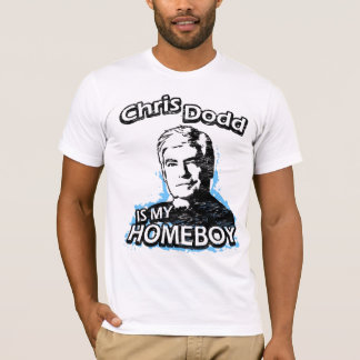 Camiseta Chris Dodd é meu ficar em casa