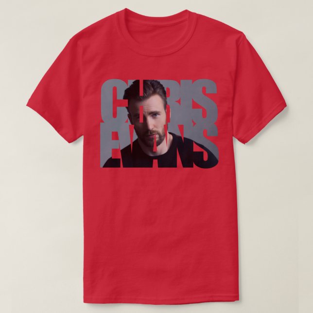 Camiseta Chris Evans 19 (Frente do Design)
